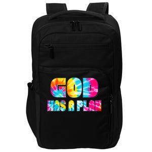 Tie Dye God Has A Plan Impact Tech Backpack