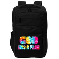 Tie Dye God Has A Plan Impact Tech Backpack