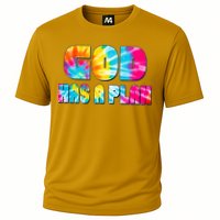 Tie Dye God Has A Plan Cooling Performance Crew T-Shirt
