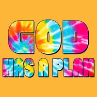 Tie Dye God Has A Plan Cooling Performance Crew T-Shirt