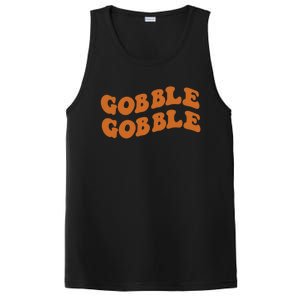 Thanksgiving Day Gobble Gobble Funny Turkey Trot Gift PosiCharge Competitor Tank