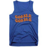 Thanksgiving Day Gobble Gobble Funny Turkey Trot Gift Tank Top