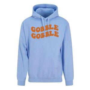 Thanksgiving Day Gobble Gobble Funny Turkey Trot Gift Unisex Surf Hoodie