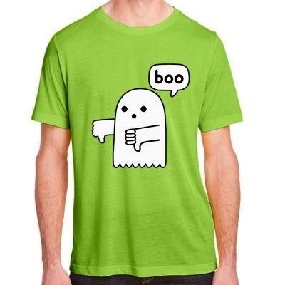 Thumbs Down Ghost Screaming Boo Disapproval Adult ChromaSoft Performance T-Shirt