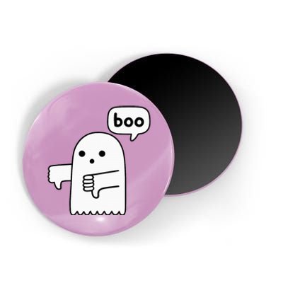 Thumbs Down Ghost Screaming Boo Disapproval Magnet