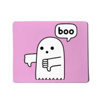 Thumbs Down Ghost Screaming Boo Disapproval Mousepad