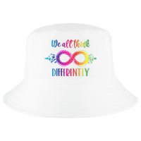 Think Differently Glass Infinity Symbol Autism Awareness Cool Comfort Performance Bucket Hat