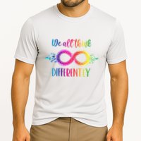 Think Differently Glass Infinity Symbol Autism Awareness Performance Shirt
