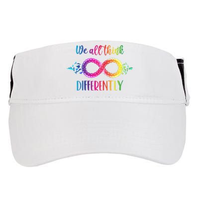 Think Differently Glass Infinity Symbol Autism Awareness Adult Drive Performance Visor