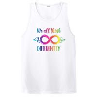 Think Differently Glass Infinity Symbol Autism Awareness PosiCharge Competitor Tank