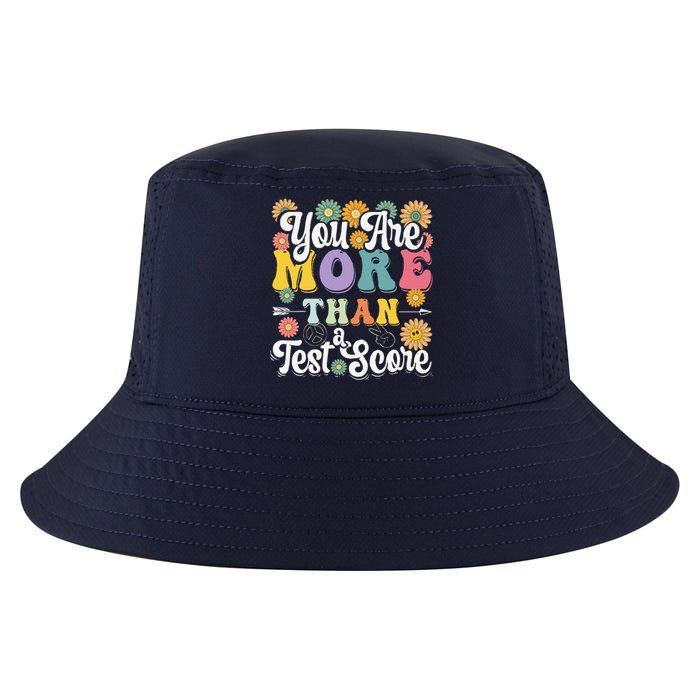 Test Day Groovy Teacher You Are More Than A Test Score Cool Comfort Performance Bucket Hat