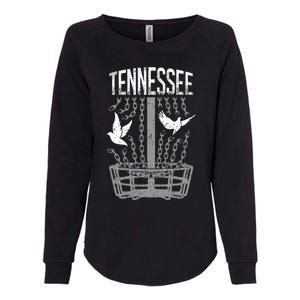 Tennessee Disc Golf Player Breaking Chains Birdie Great Gift Womens California Wash Sweatshirt