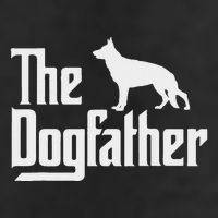 The Dogfather German Shepherd Dog Dad Best Dog Daddy Ever Beanie