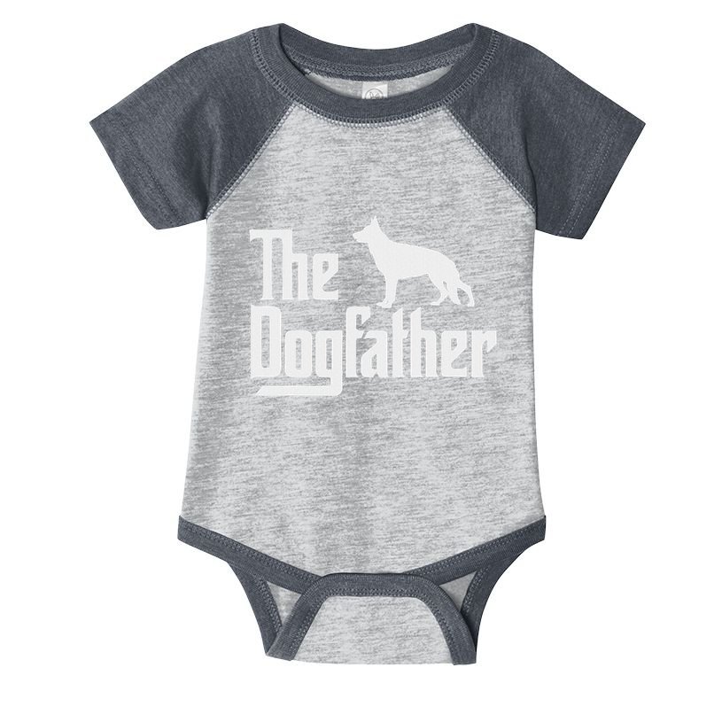 The Dogfather German Shepherd Dog Dad Best Dog Daddy Ever Infant Baby Jersey Bodysuit