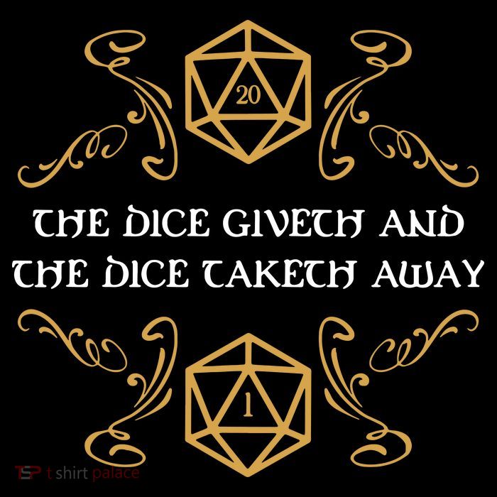 The Dice Giveth And Taketh Dungeons And Dragons Inspired City Backpack