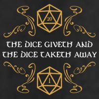 The Dice Giveth And Taketh Dungeons And Dragons Inspired Trucker Hat