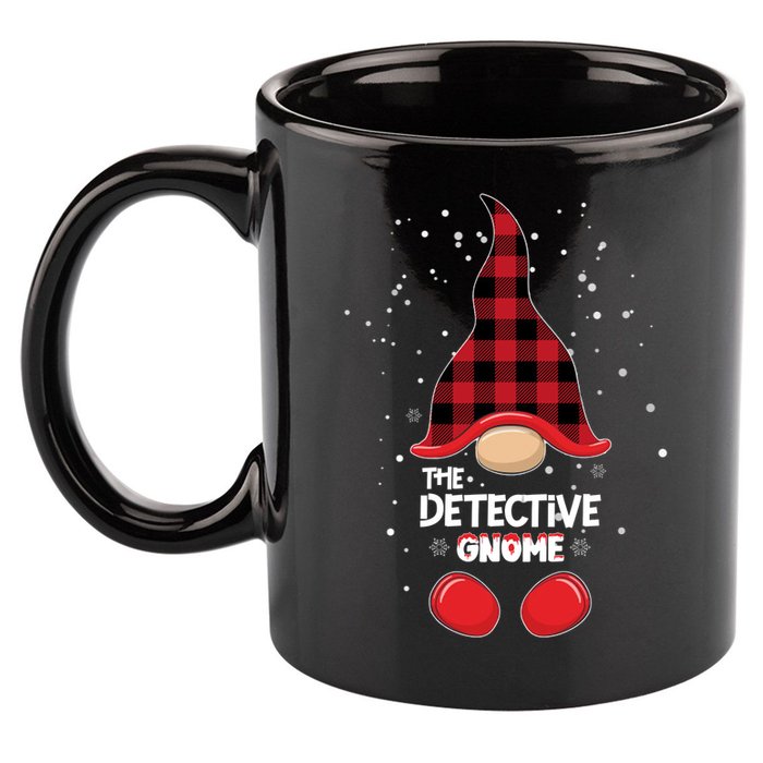 The Detective Gnome 11oz C Handle Ceramic Mug