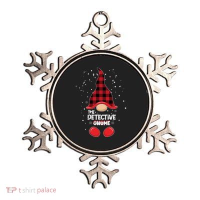 The Detective Gnome Metallic Star Ornament