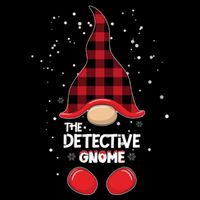 The Detective Gnome Zip Tote Bag