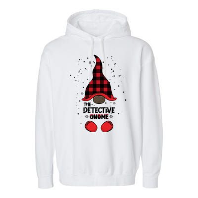 The Detective Gnome Garment-Dyed Fleece Hoodie