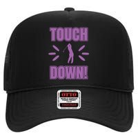 Touch Down Golf High Crown Mesh Back Trucker Hat