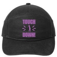 Touch Down Golf 7-Panel Snapback Hat