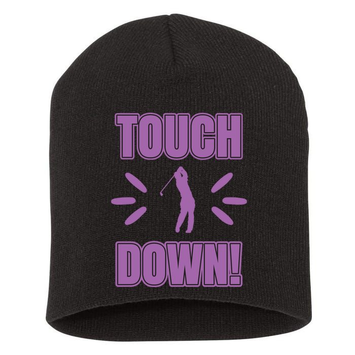 Touch Down Golf Short Acrylic Beanie