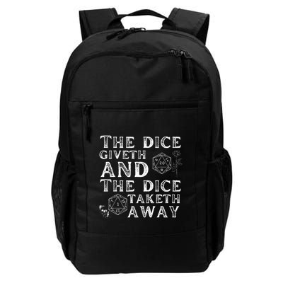 The Dice Giveth And The Dice Taketh Away Daily Commute Backpack