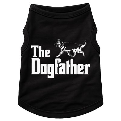 The Dogfather German Shepherd Funny Gift Doggie Tank