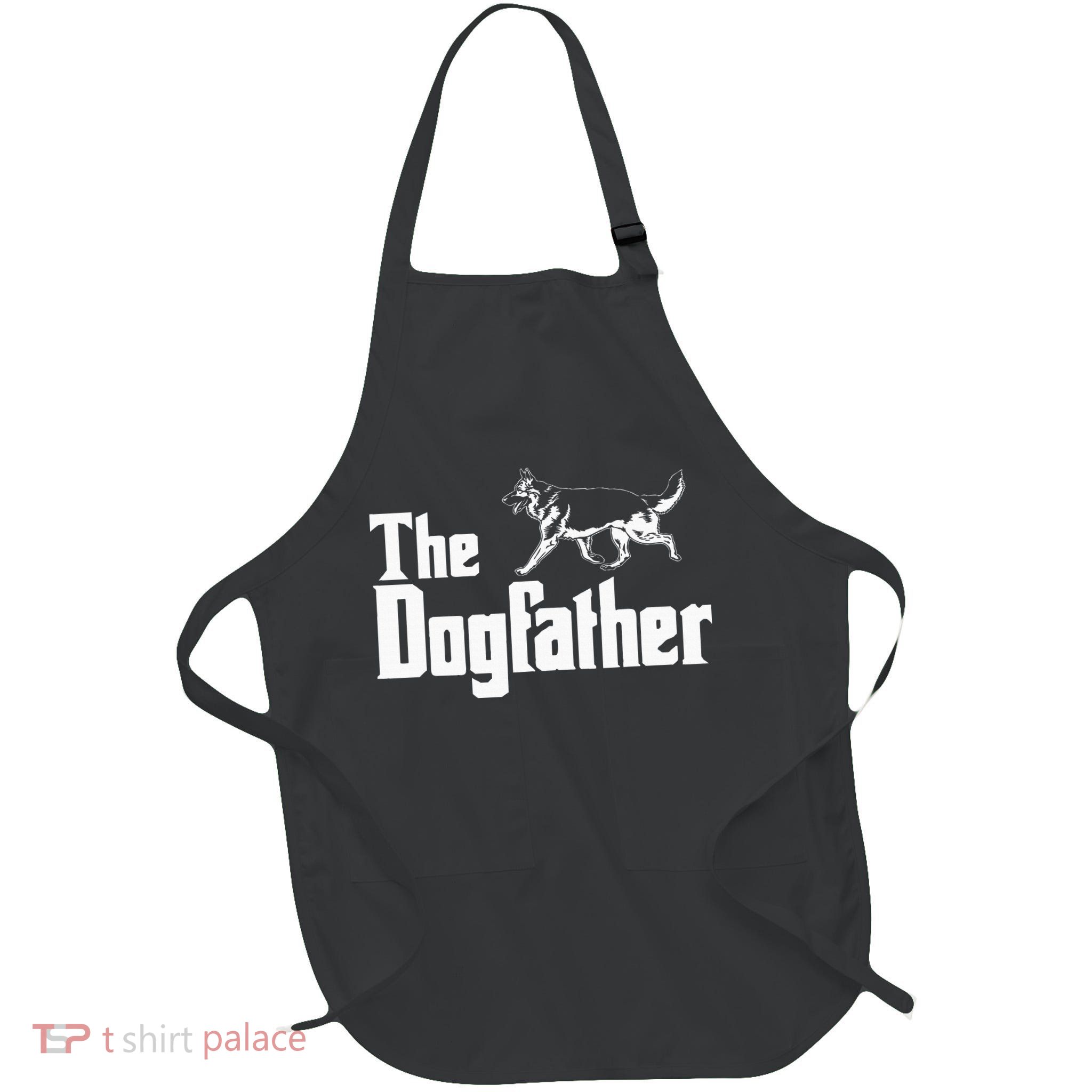 The Dogfather German Shepherd Funny Gift Apron