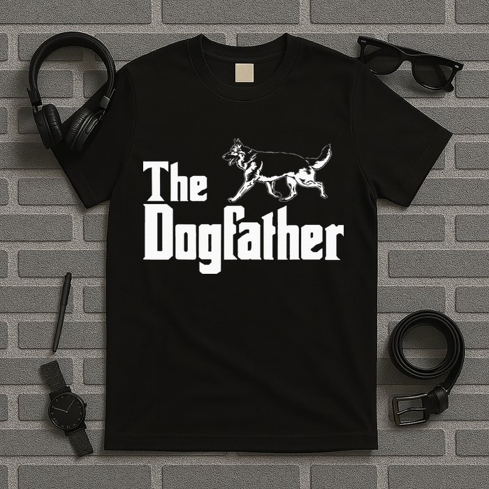The Dogfather German Shepherd Funny Gift T-Shirt