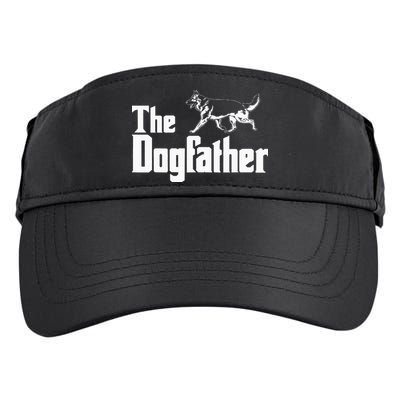 The Dogfather German Shepherd Funny Gift Adult Drive Performance Visor