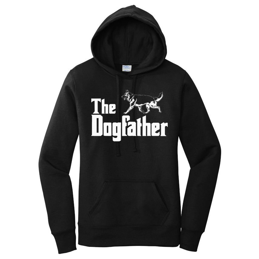 The Dogfather German Shepherd Funny Gift Women's Pullover Hoodie