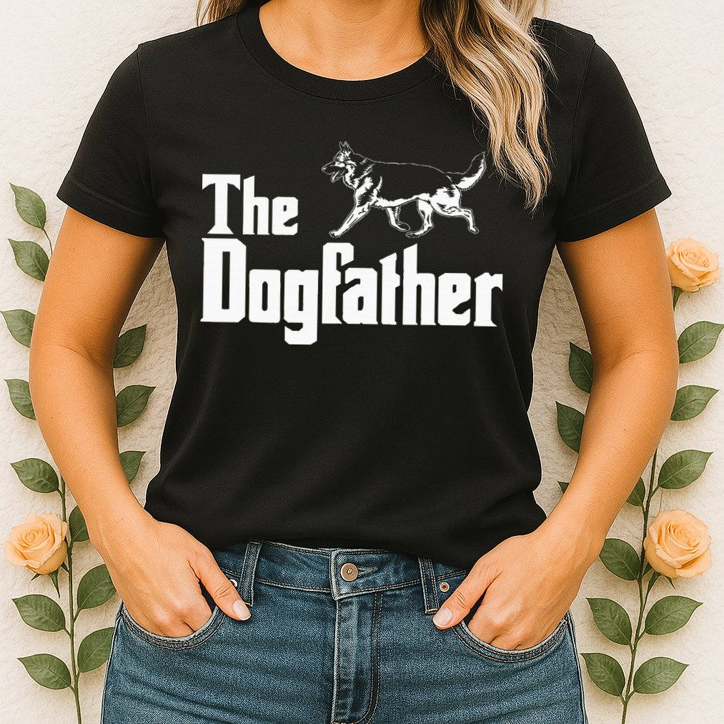 The Dogfather German Shepherd Funny Gift Womens T-Shirt