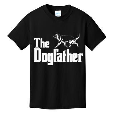 The Dogfather German Shepherd Funny Gift Kids T-Shirt