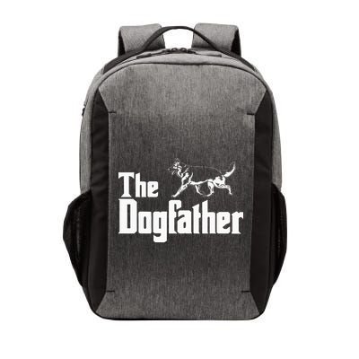 The Dogfather German Shepherd Funny Gift Vector Backpack