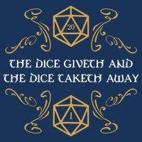 The Dice Giveth And Taketh Dungeons And Dragons Inspired Cooling Performance Long Sleeve Crew