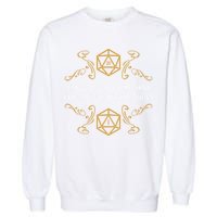 The Dice Giveth And Taketh Dungeons And Dragons Inspired Garment-Dyed Sweatshirt