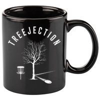 Tree Disc Golf Player Treejection Disc Golf Sports 11oz C Handle Ceramic Mug