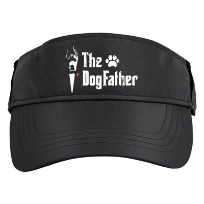 The Dogfather Great Dane Dog Dad Fathers Day Gift Adult Drive Performance Visor