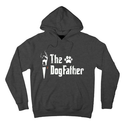 The Dogfather Great Dane Dog Dad Fathers Day Gift Hoodie