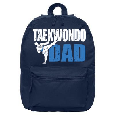 Taekwondo Dad Gift Idea Tae Cool Taekwondo Uniform 16 in Basic Backpack