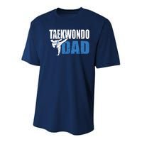 Taekwondo Dad Gift Idea Tae Cool Taekwondo Uniform Youth Performance Sprint T-Shirt