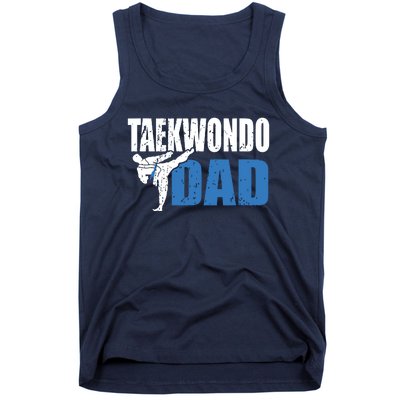 Taekwondo Dad Gift Idea Tae Cool Taekwondo Uniform Tank Top