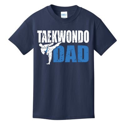 Taekwondo Dad Gift Idea Tae Cool Taekwondo Uniform Kids T-Shirt