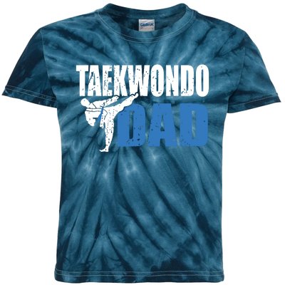 Taekwondo Dad Gift Idea Tae Cool Taekwondo Uniform Kids Tie-Dye T-Shirt