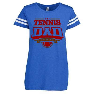 Tennis Dad Great Gift Enza Ladies Jersey Football T-Shirt