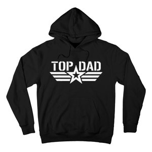 Top Dad Gifts Fathers Day For Daddy Dad Retro Patriotic Hoodie