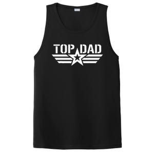 Top Dad Gifts Fathers Day For Daddy Dad Retro Patriotic PosiCharge Competitor Tank