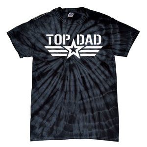 Top Dad Gifts Fathers Day For Daddy Dad Retro Patriotic Tie-Dye T-Shirt